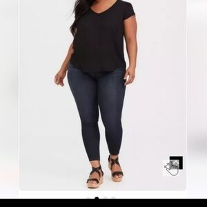 Torrid 4x Georgette Tulip Sleeve Blouse